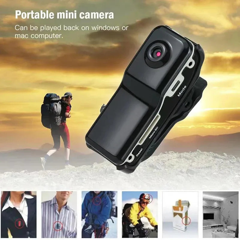 Mini DV Cam: Portable Security Gadget - Digital Clarity & Co.