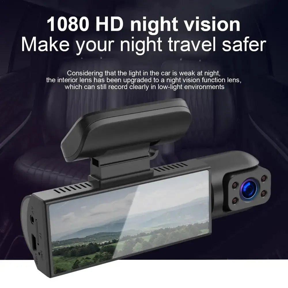 Dual Lens Car Dash Cam - Digital Clarity & Co.