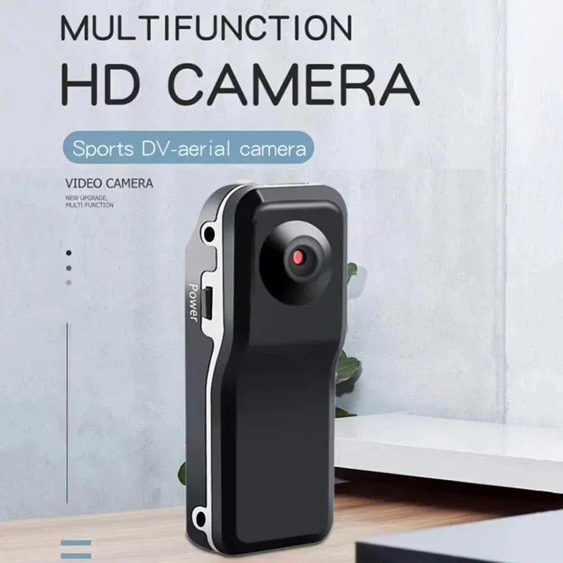 Mini DV Cam: Portable Security Gadget - Digital Clarity & Co.