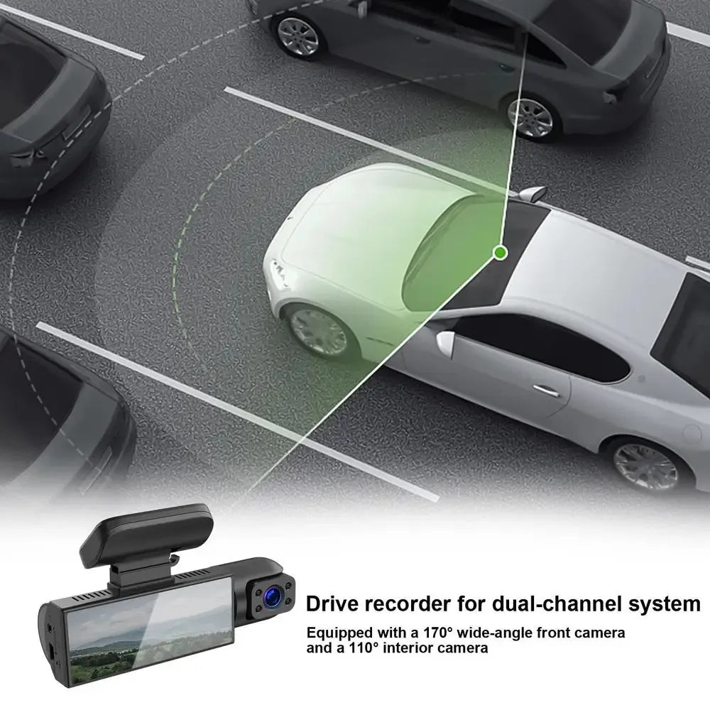 Dual Lens Car Dash Cam - Digital Clarity & Co.